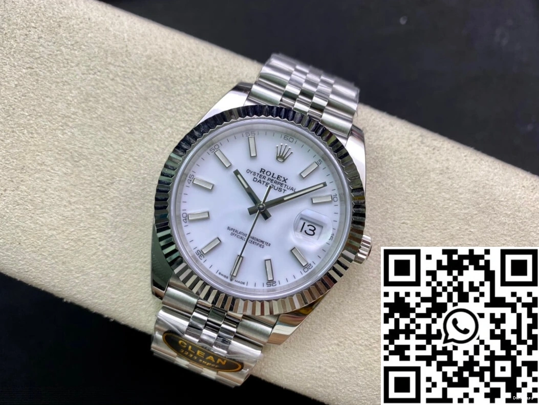 Datejust Factory Clean Stainless Rolex Steel M126334-0010 0304